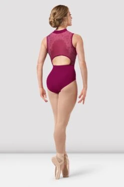 Ladies Harper Zip Front Leotard -Dance Shoes Store 4ndiQT3U