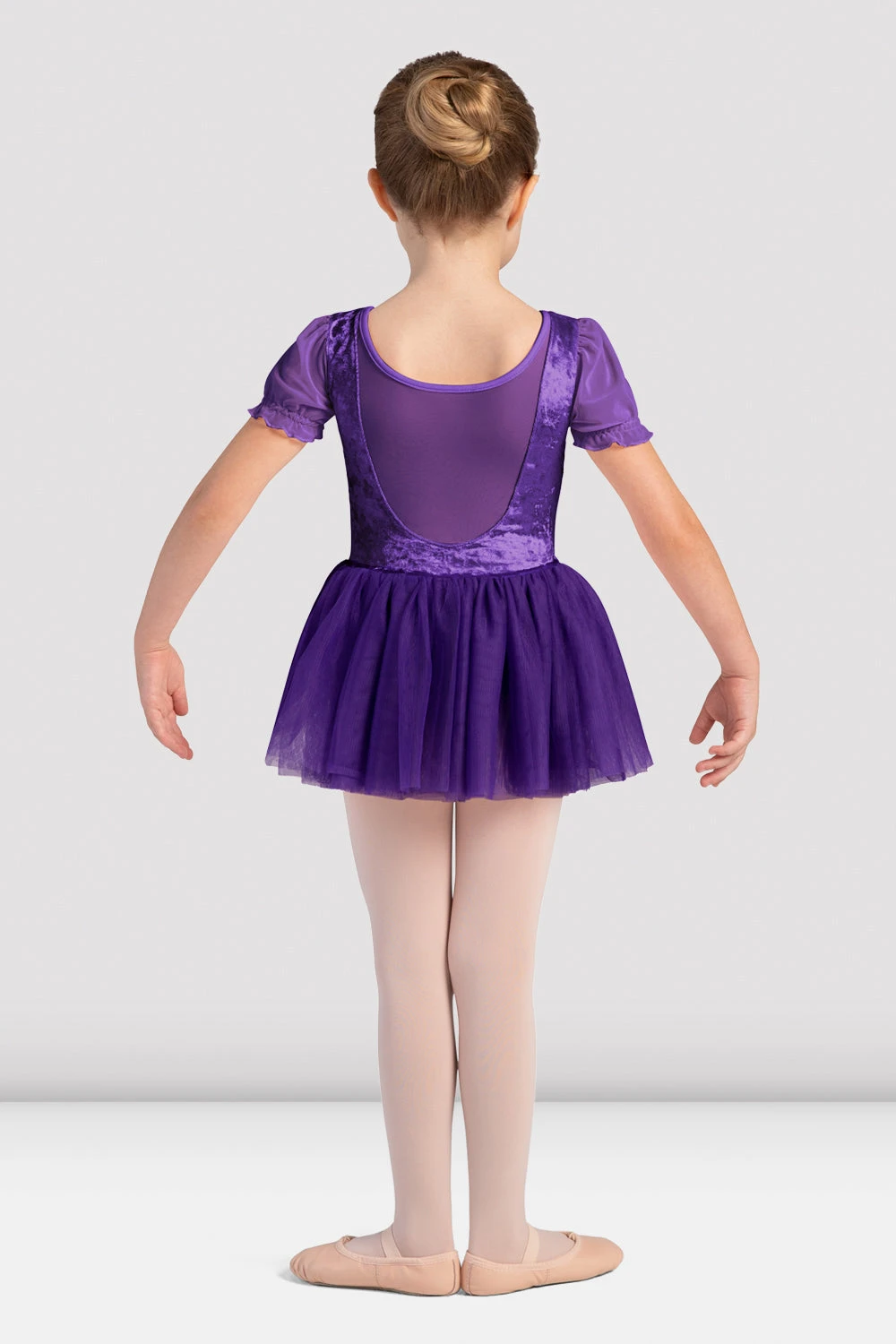 Girls Aubrey Velvet Sweetheart Tutu Dress 4 Girls Aubrey Velvet Sweetheart Tutu Dress - Image 2
