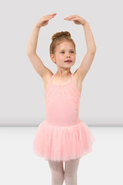 Girls Elara Mesh Back Tutu Dress