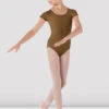 Girls Dujour Cap Sleeve Leotard -Dance Shoes Store CL5602 Front ALM