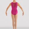 Girls Miame Heart Mesh Leotard -Dance Shoes Store CL7905 HPK 02