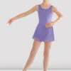 Girls Riya Skirted Tank Leotard -Dance Shoes Store CL8255 FRONT LAV