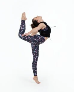 BLOCH X Flo Active Full Length Leggings -Dance Shoes Store FM1523BlackFM618FPHero2