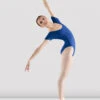 Ladies Cavalier Round Neck Leotard -Dance Shoes Store L5402 Front Ryl