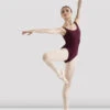 Ladies Ballerina Basic Tank Leotard -Dance Shoes Store L5405 BUR 01