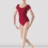 Ladies Mirella Cap Sleeve Leotard -Dance Shoes Store M515LD GAR 01