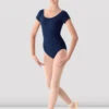 Ladies Mirella Cap Sleeve Leotard -Dance Shoes Store M515LD NAV 01