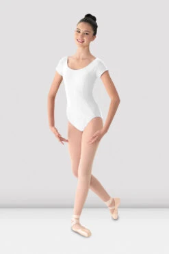Girls Mirella Cap Sleeve Leotard