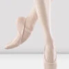 Ladies Dansoft Leather Ballet Shoes -Dance Shoes Store S0205 TPK 01