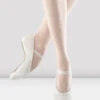 Ladies Dansoft Leather Ballet Shoes -Dance Shoes Store S0205 WHT 01