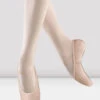 Childrens Belle Leather Ballet Shoes -Dance Shoes Store S0227 PNK 01