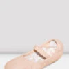 Childrens Giselle Leather Ballet Shoes -Dance Shoes Store S0249G TPK