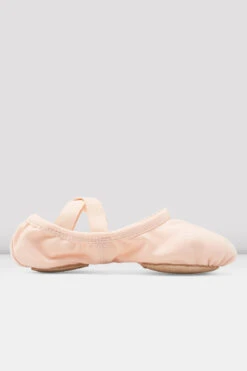 Childrens Performa Stretch Canvas Ballet Shoes -Dance Shoes Store S0284G TPK 1511