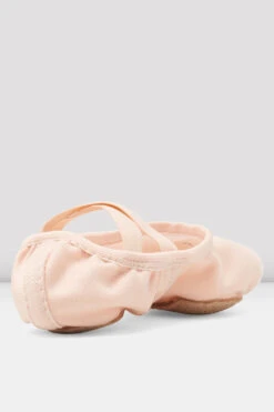 Childrens Performa Stretch Canvas Ballet Shoes -Dance Shoes Store S0284G TPK 1514