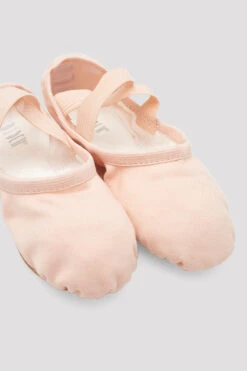 Childrens Performa Stretch Canvas Ballet Shoes -Dance Shoes Store S0284G TPK 1519