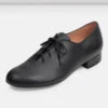 Mens Jazz Oxford Character Shoes With Leather Sole -Dance Shoes Store S0300M BLK