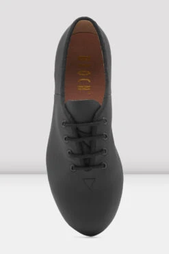 Childrens Jazz Tap Leather Tap Shoes -Dance Shoes Store S0301L BLK 05