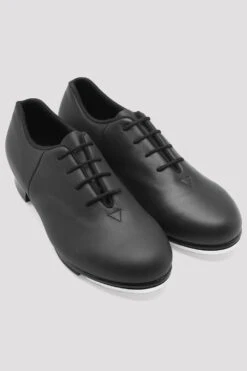Ladies Audeo Jazz Tap Leather Tap Shoes 16 Ladies Audeo Jazz Tap Leather Tap Shoes -Dance Shoes Store S0381L BLK 08