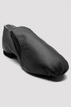 Mens Leather Elasta Jazz Booties -Dance Shoes Store S0499L BLK 08 a52e045c b70e 4ab8 915d a52444ae1596