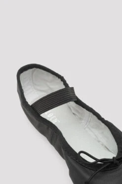 Toddler Dansoft Leather Ballet Shoes 21 Toddler Dansoft Leather Ballet Shoes -Dance Shoes Store SO205 G BLK 1798