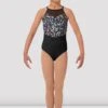 Girls Mirella Ditsy Floral Halterneck Leotard 2 Girls Mirella Ditsy Floral Halterneck Leotard -Dance Shoes Store W 5KMhlU