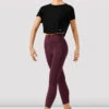 Ladies Selene Relaxed Fit Cropped T-Shirt -Dance Shoes Store Z9352 BLK FRONT