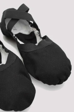 Ladies Pro Elastic Canvas Ballet Shoes -Dance Shoes Store mP0g6gXA