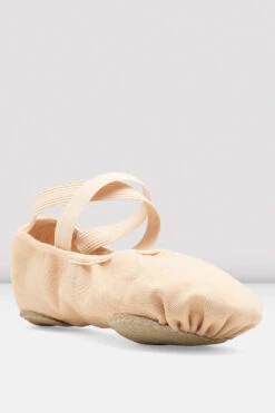 Ladies Infinity Stretch Canvas Ballet Shoes -Dance Shoes Store phdVfkUz